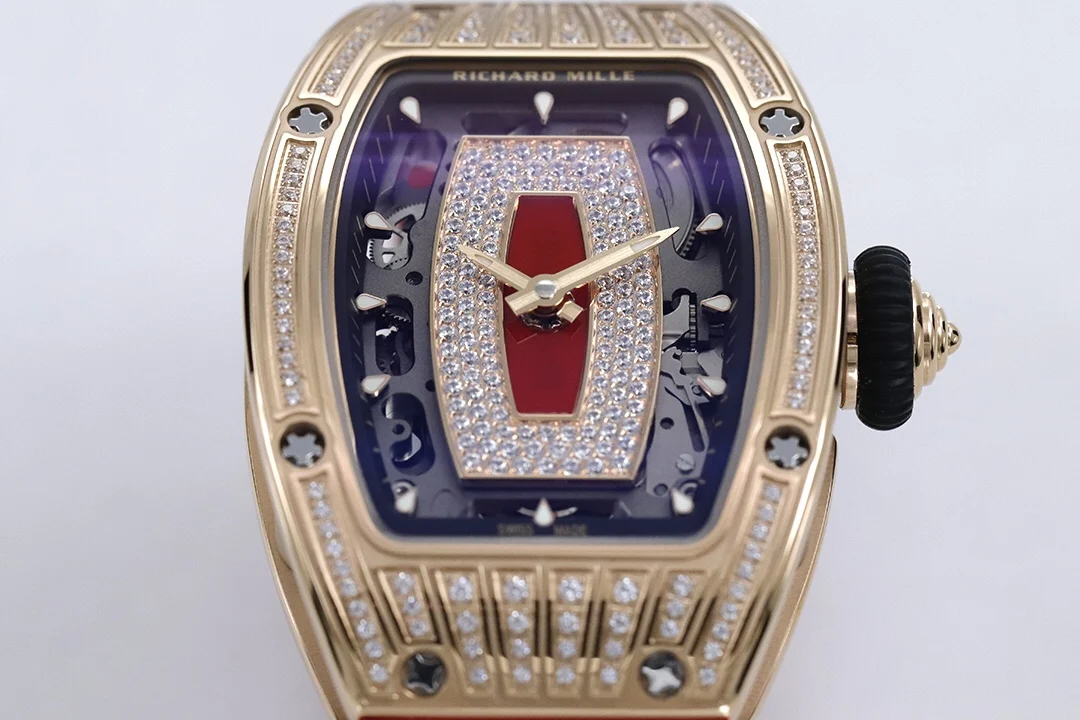 Richard Mille RM Titanium RM 07 — photographed off the sweep