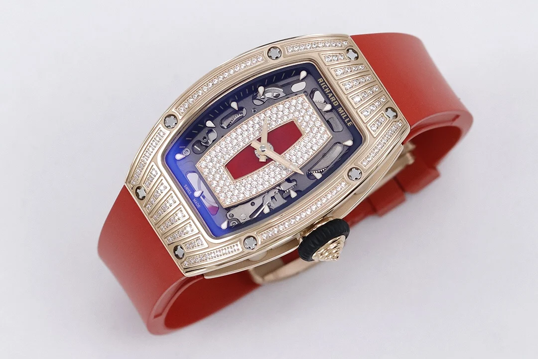 Richard Mille RM Titanium RM 07 — photographed off the sweep