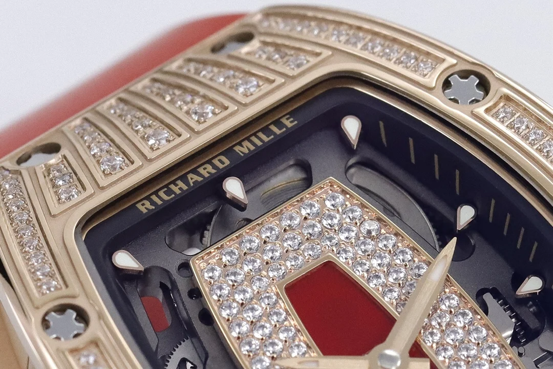 Richard Mille RM Titanium RM 07 — photographed off the sweep