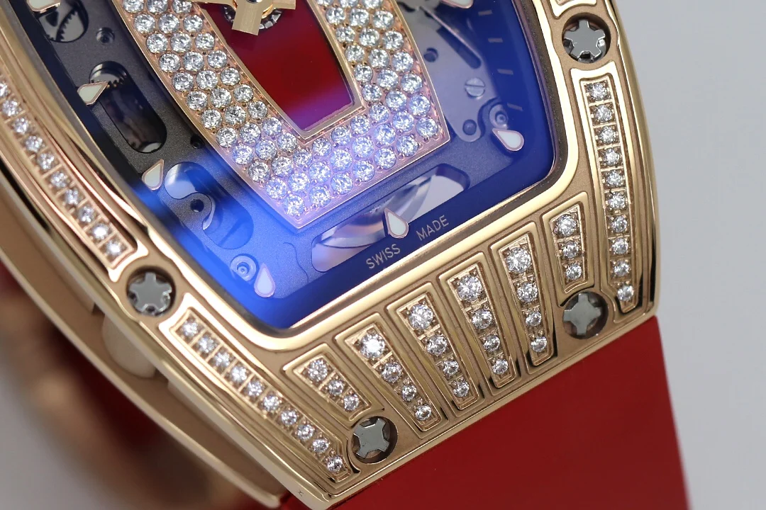 Richard Mille RM Titanium RM 07 — photographed off the sweep