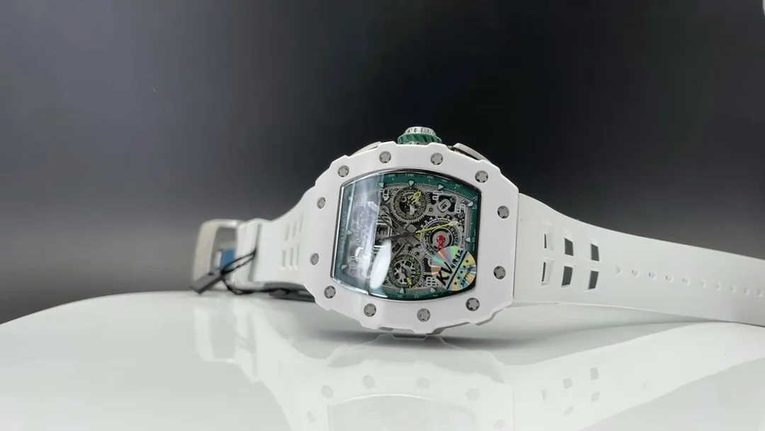 Richard Mille RM Titanium RM 11-03 — photographed off the sweep
