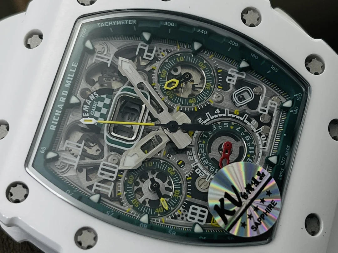 Richard Mille RM Titanium RM 11-03 — photographed off the sweep