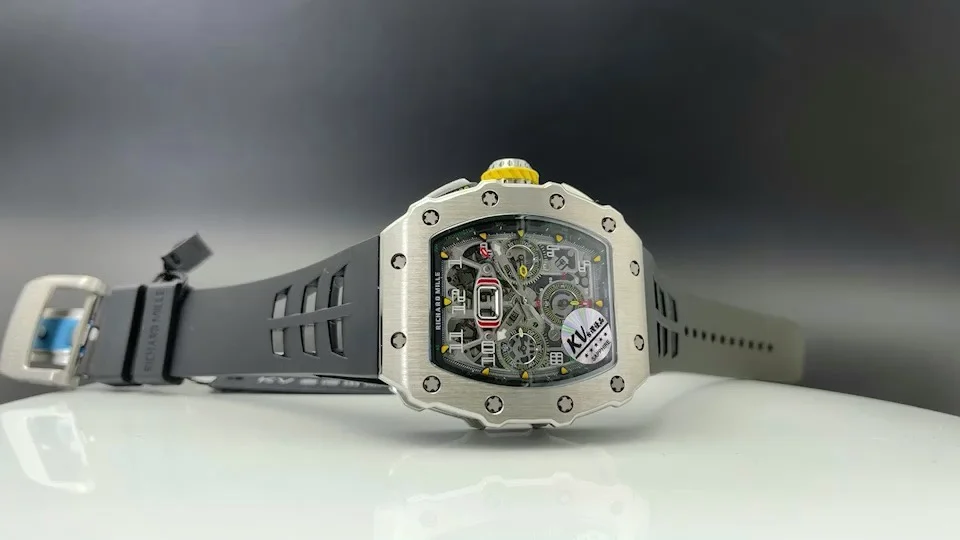 Richard Mille RM Titanium RM 11-03 — photographed off the sweep