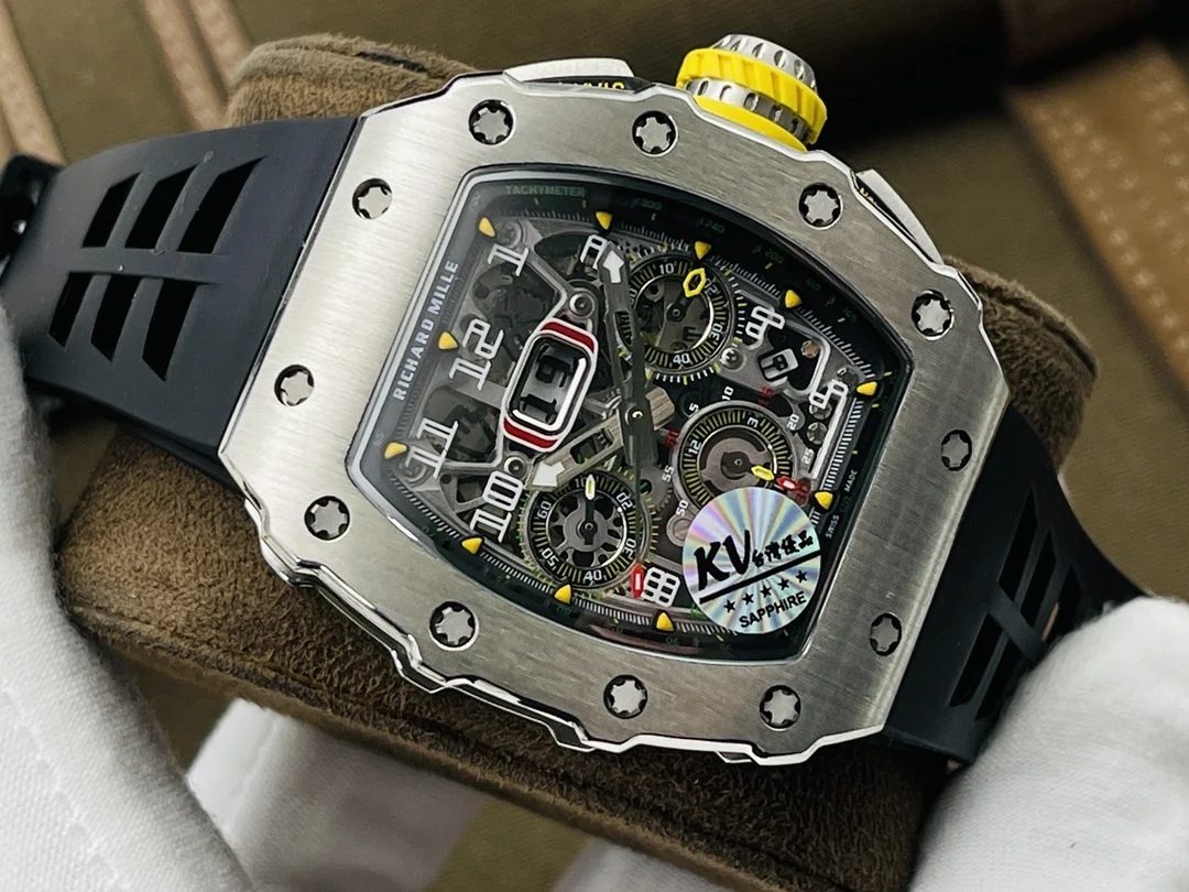 Richard Mille RM Titanium RM 11-03 — photographed off the sweep