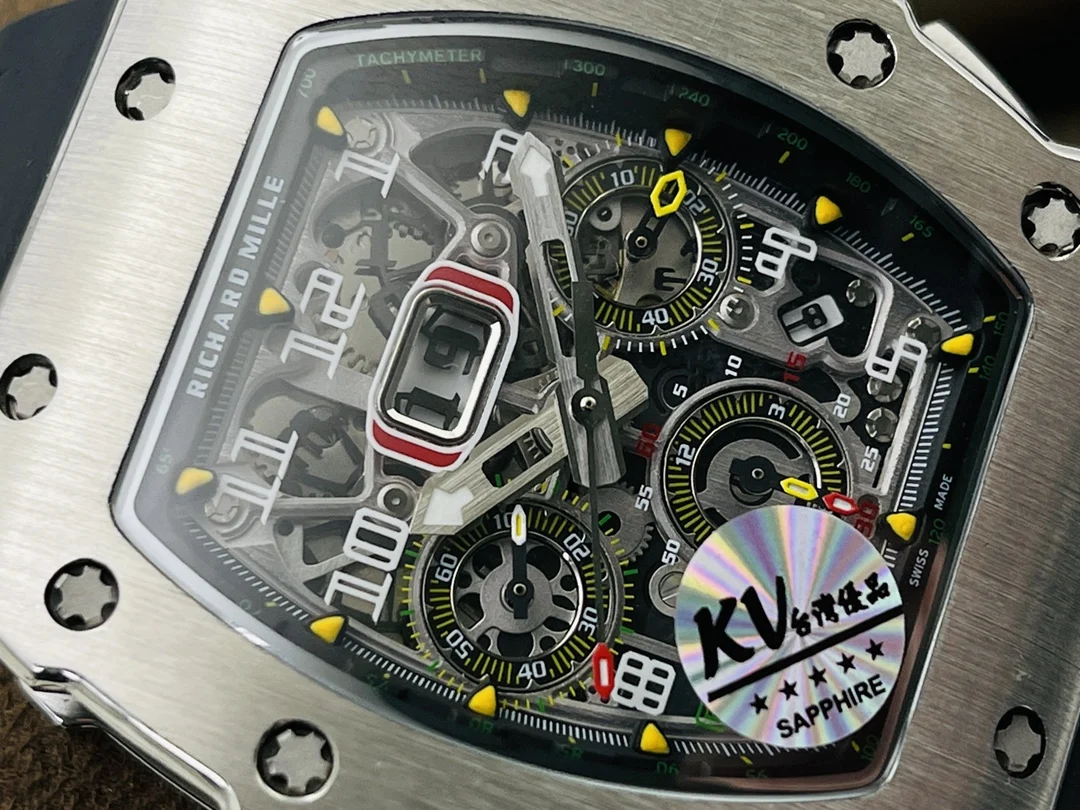 Richard Mille RM Titanium RM 11-03 — photographed off the sweep