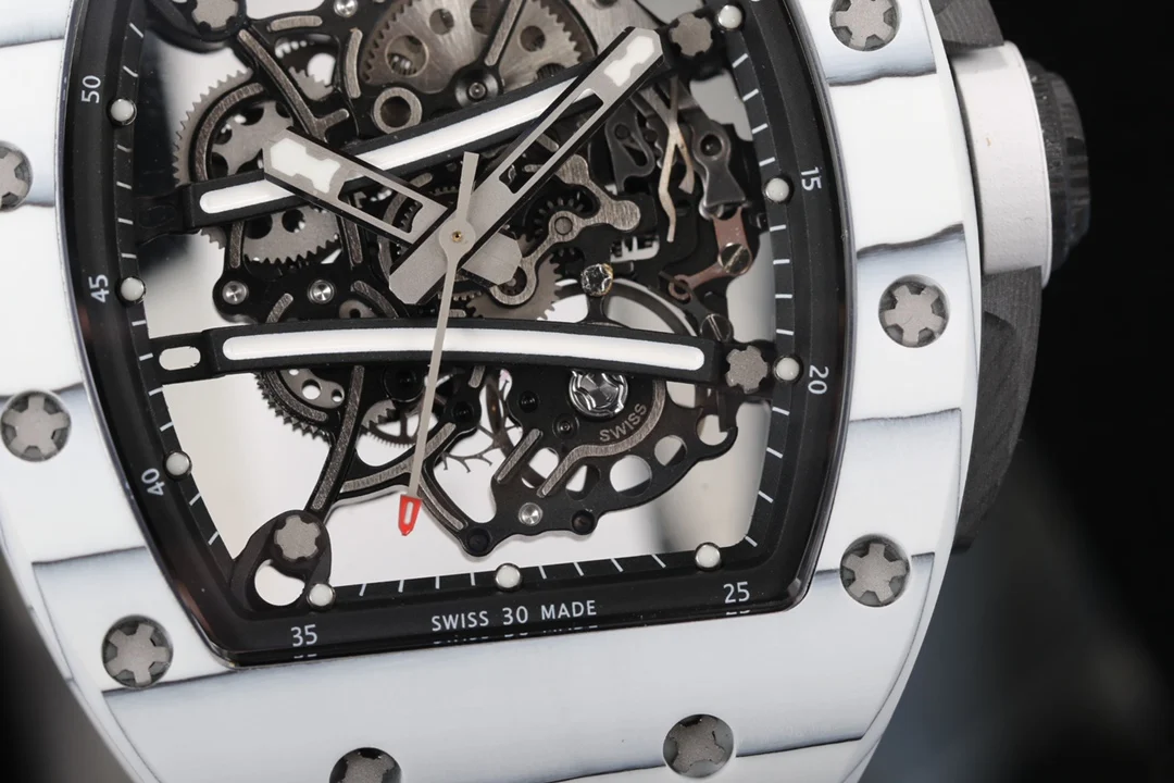 Richard Mille RM Titanium RM 61-01 — photographed off the sweep