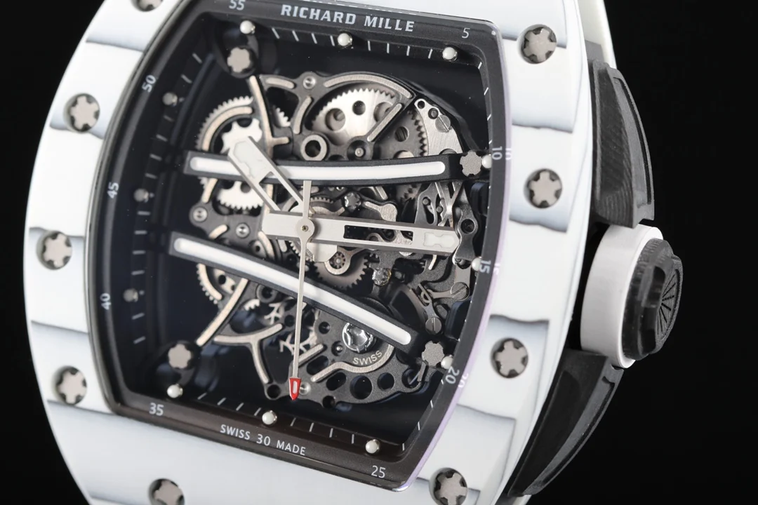 Richard Mille RM Titanium RM 61-01 — photographed off the sweep