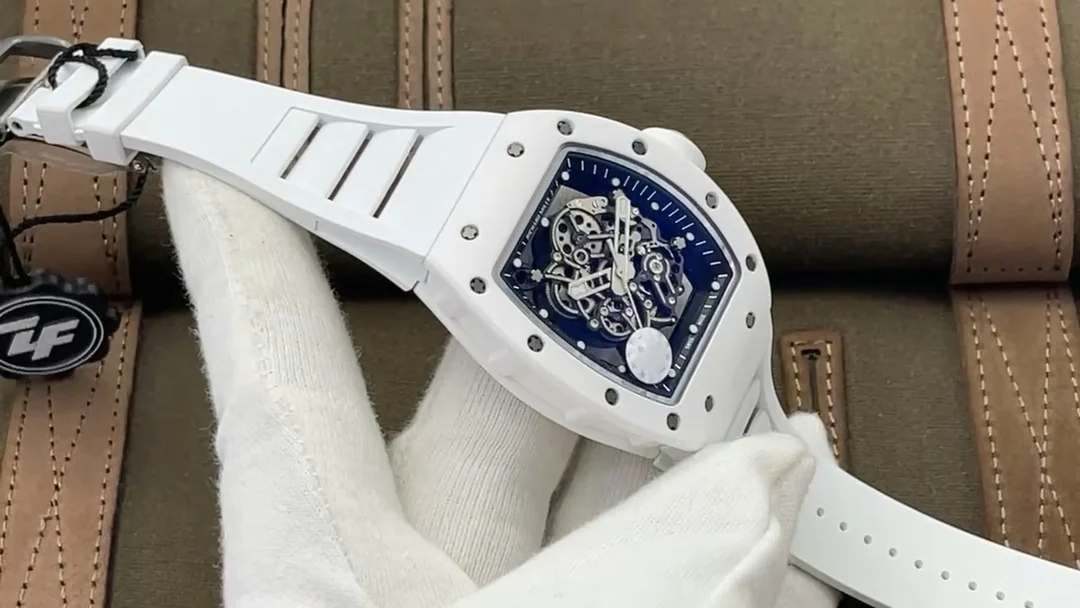 Richard Mille RM Titanium White Dial RM 055