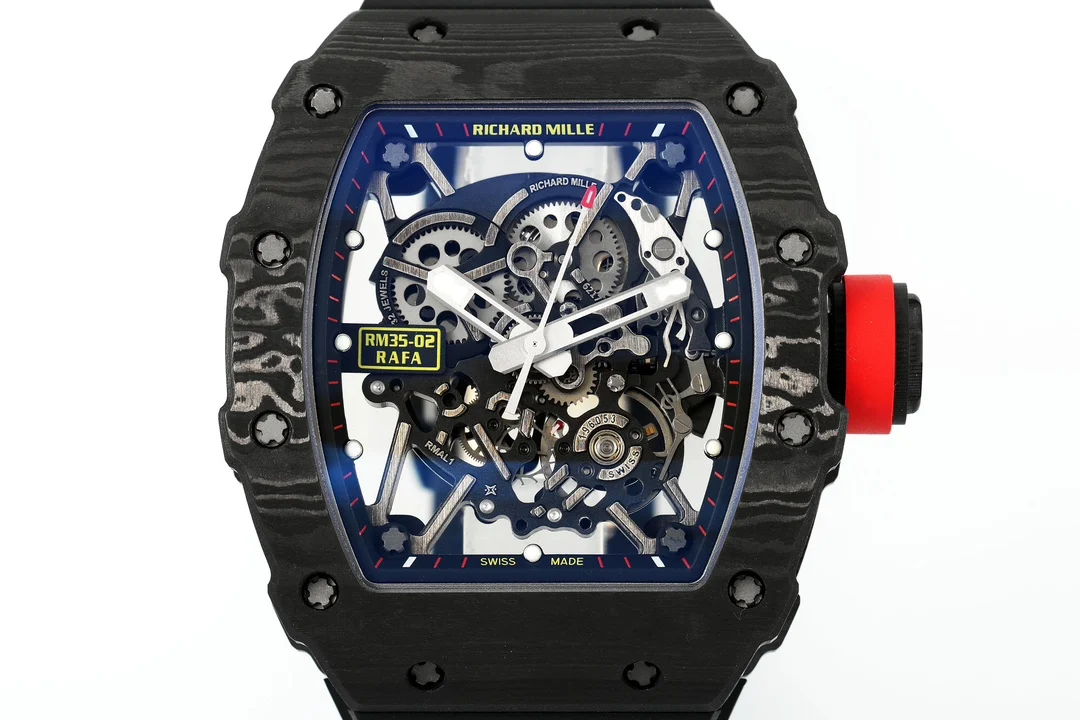 Richard Mille RM Titanium White Dial RM 35-02 — detail
