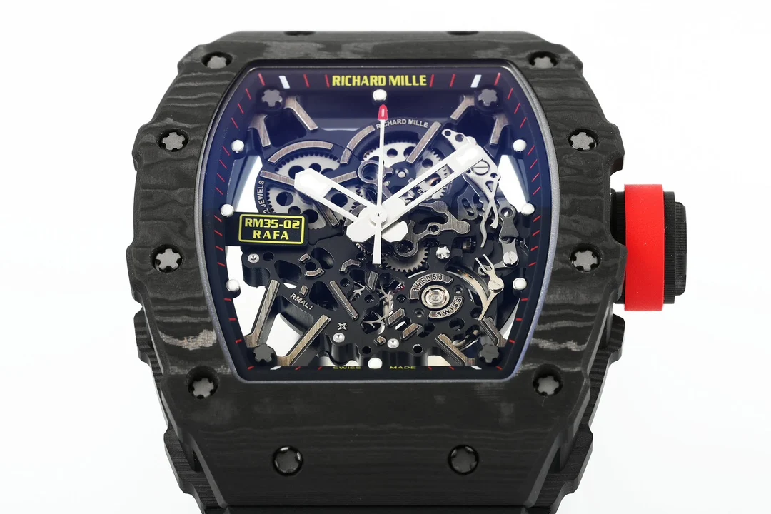 Richard Mille RM Titanium White Dial RM 35-02 — detail