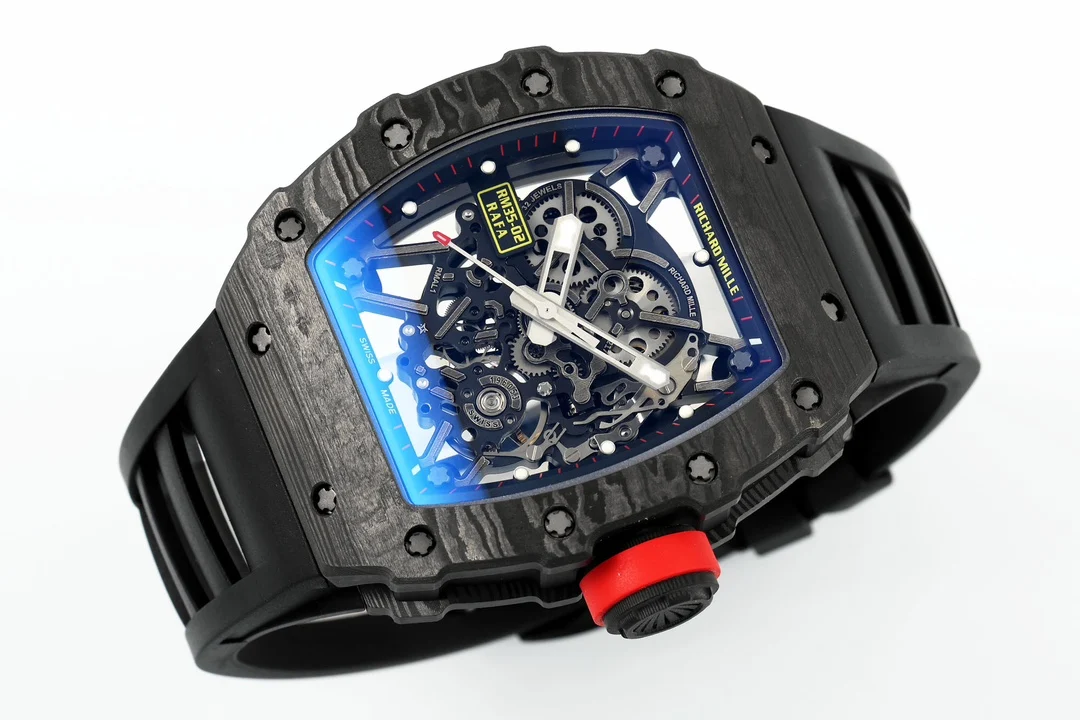 Richard Mille RM Titanium White Dial RM 35-02 — detail