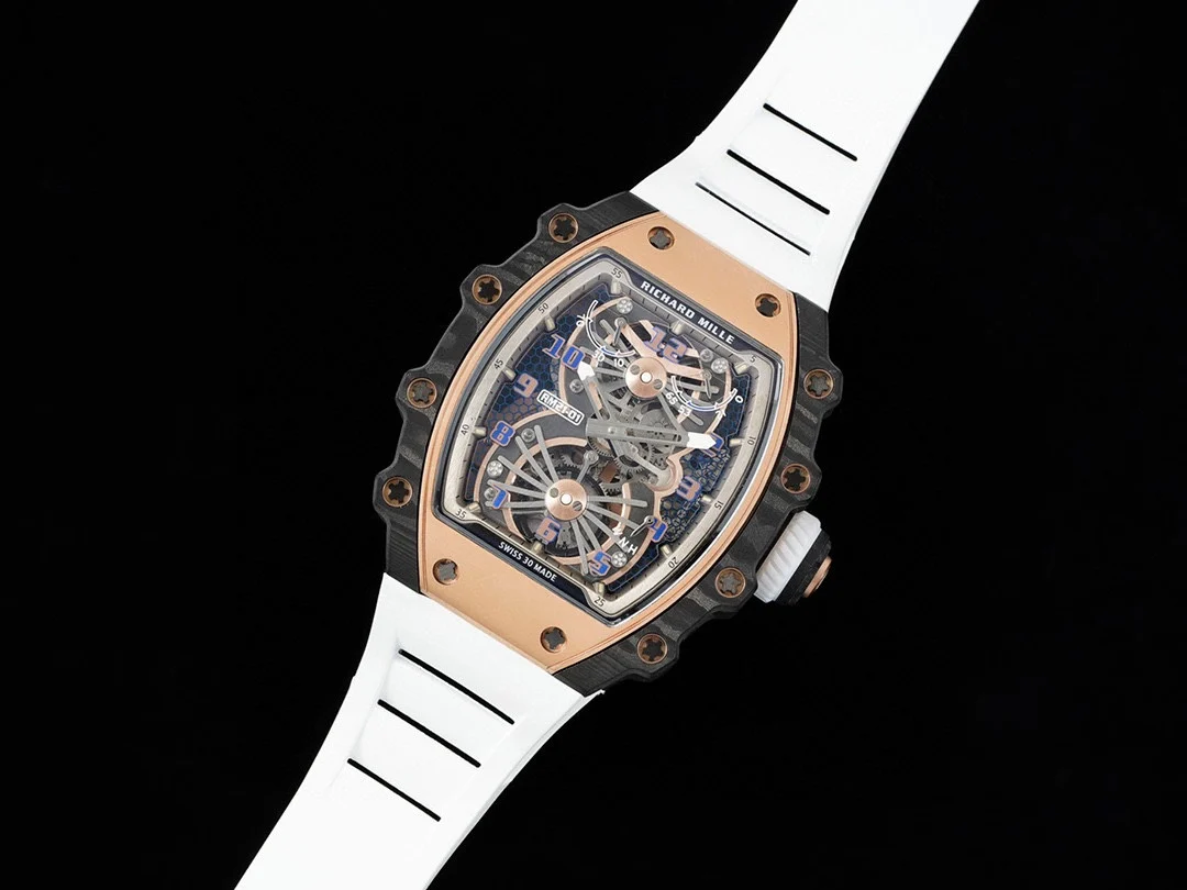 Richard Mille RM Tourbillon Carbon RM 21-01 — photographed off the sweep