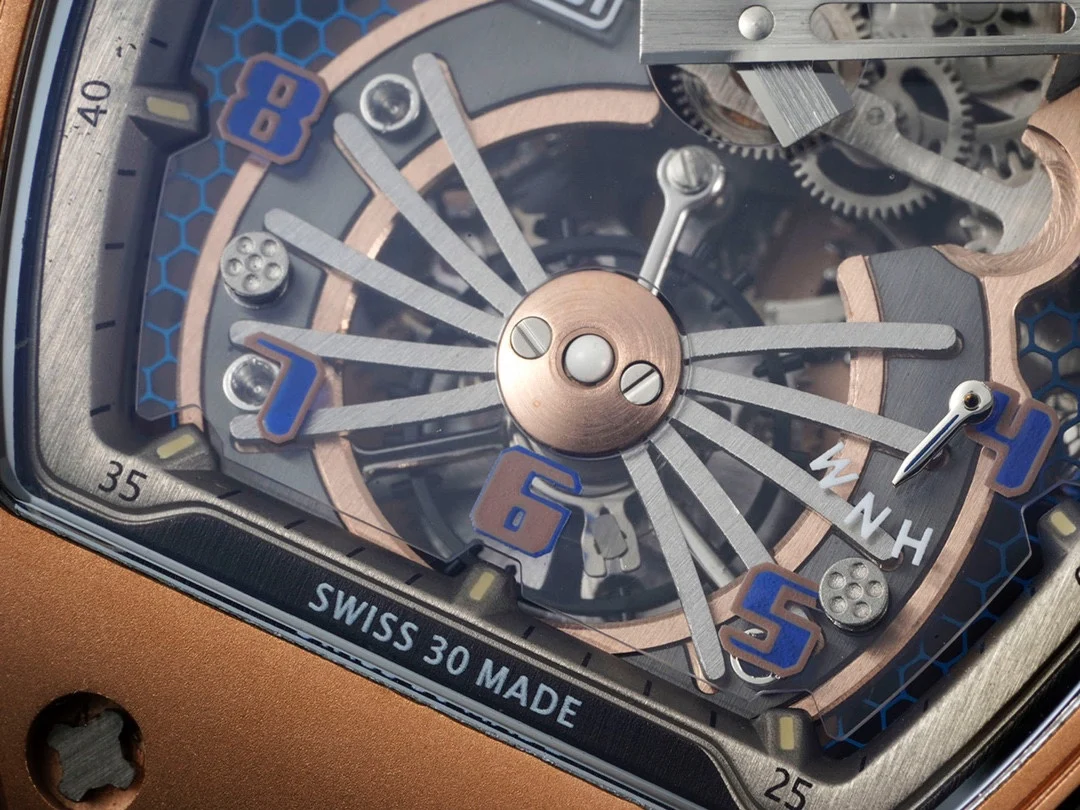 Richard Mille RM Tourbillon Carbon RM 21-01 — photographed off the sweep