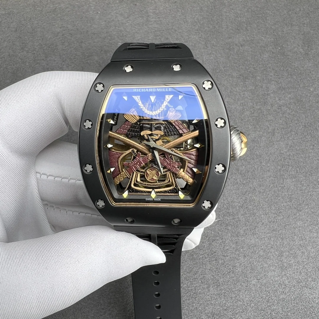 Richard Mille RM Tourbillon Ceramic RM 47 — photographed off the sweep
