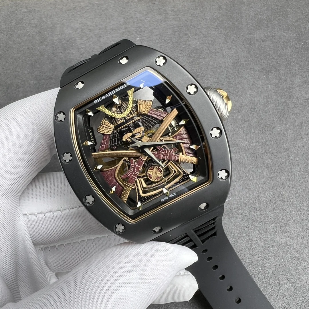 Richard Mille RM Tourbillon Ceramic RM 47 — photographed off the sweep