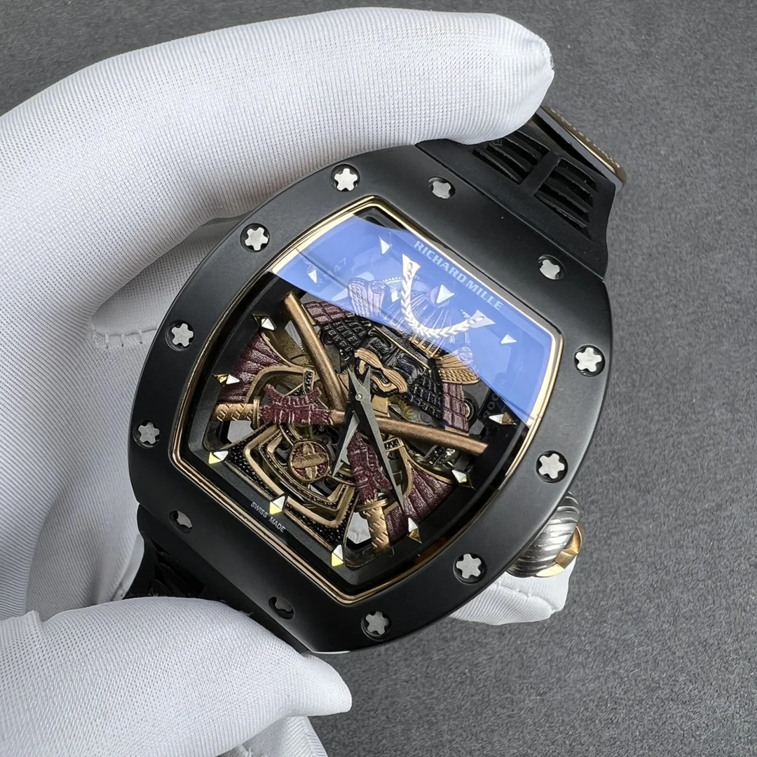 Richard Mille RM Tourbillon Ceramic RM 47 — photographed off the sweep