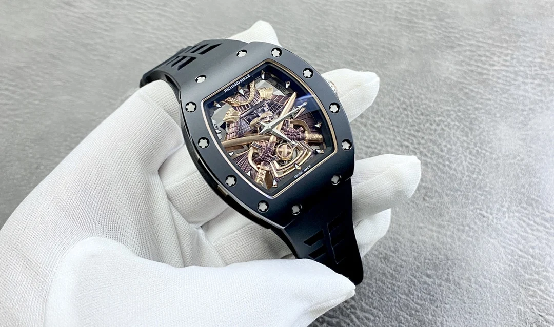 Richard Mille RM Tourbillon Ceramic RM 47 — photographed off the sweep