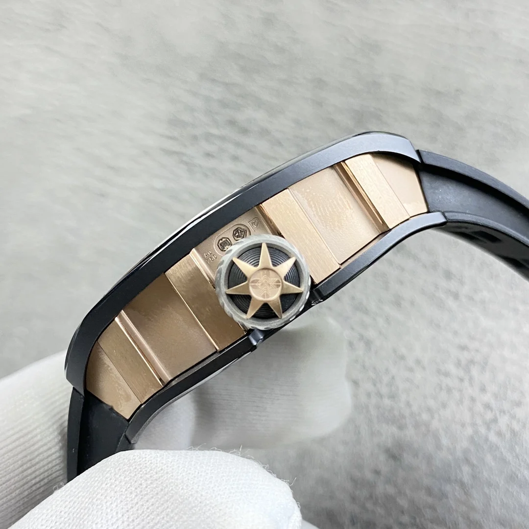 Richard Mille RM Tourbillon Ceramic RM 47 — photographed off the sweep