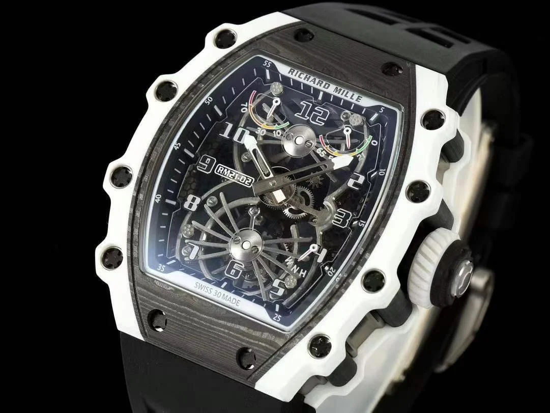 Richard Mille RM Tourbillon Panda RM 21-02 — photographed off the sweep