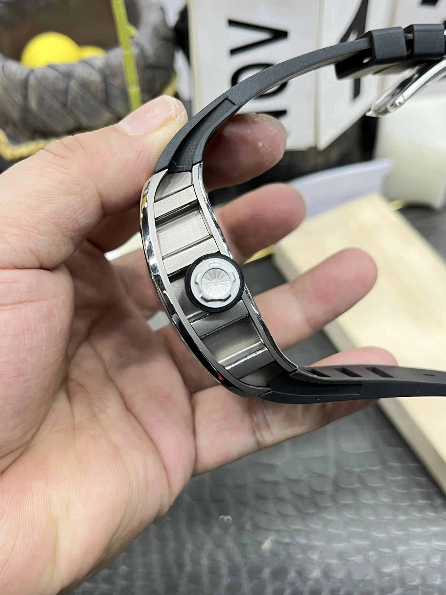 Richard Mille RM Tourbillon RM 052 50mm — photographed off the sweep