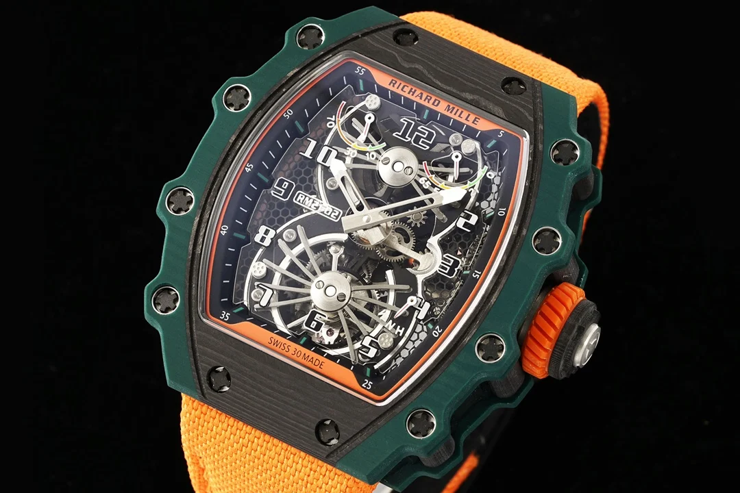 Richard Mille RM Tourbillon RM 21-02 — photographed off the sweep