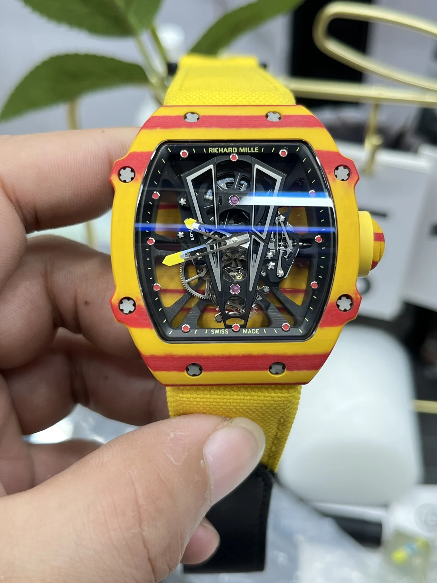 Richard Mille RM Tourbillon RM 27-03 — photographed off the sweep