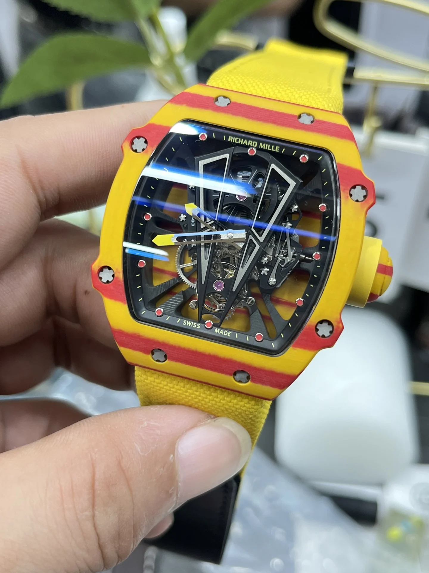 Richard Mille RM Tourbillon RM 27-03 — photographed off the sweep