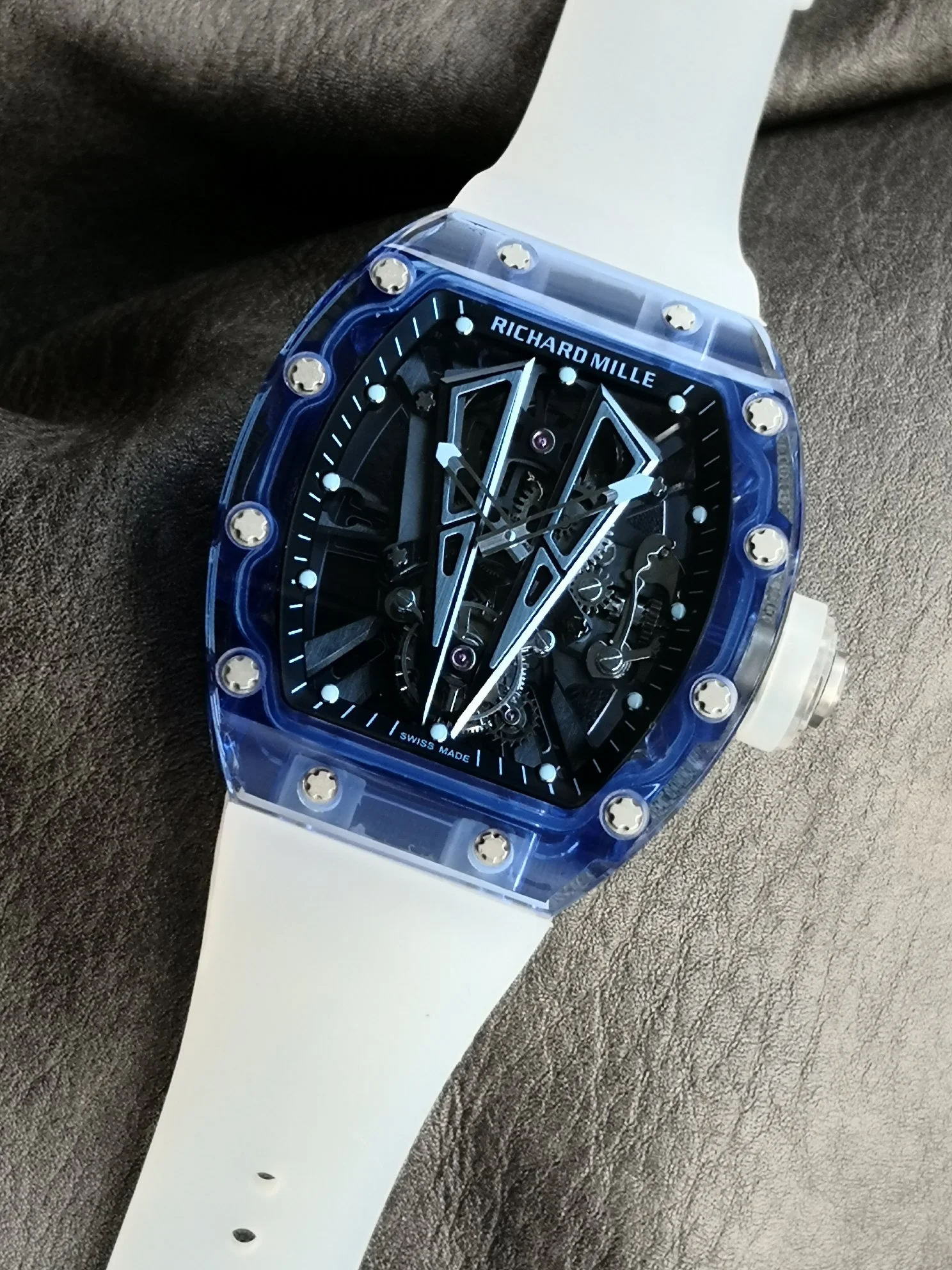Richard Mille RM Tourbillon RM 27-03 — photographed off the sweep