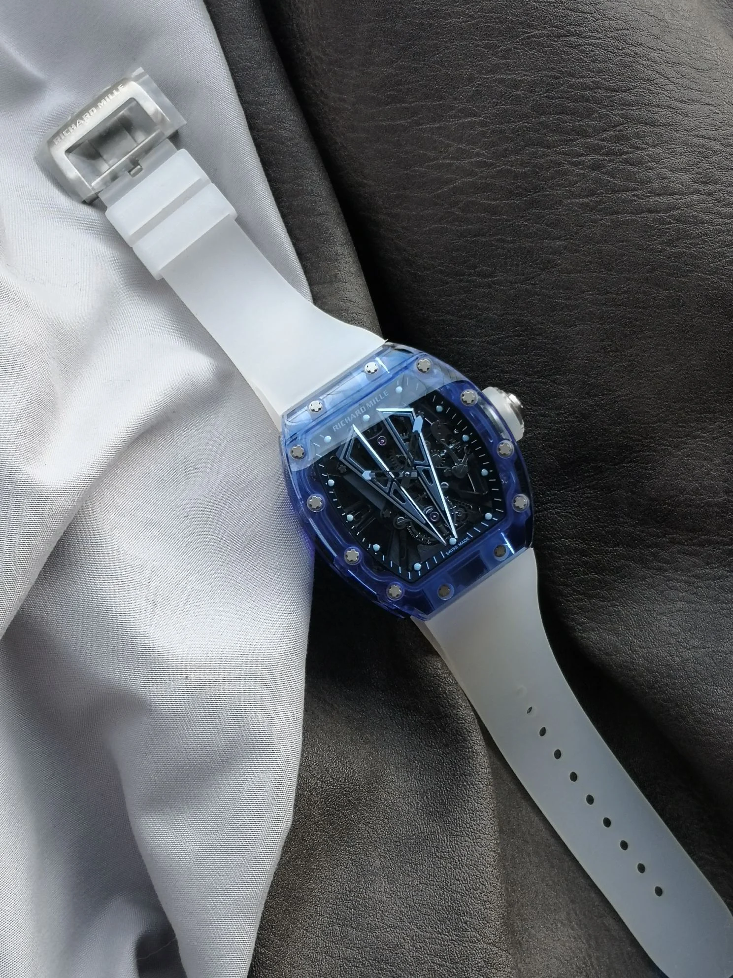 Richard Mille RM Tourbillon RM 27-03 — photographed off the sweep