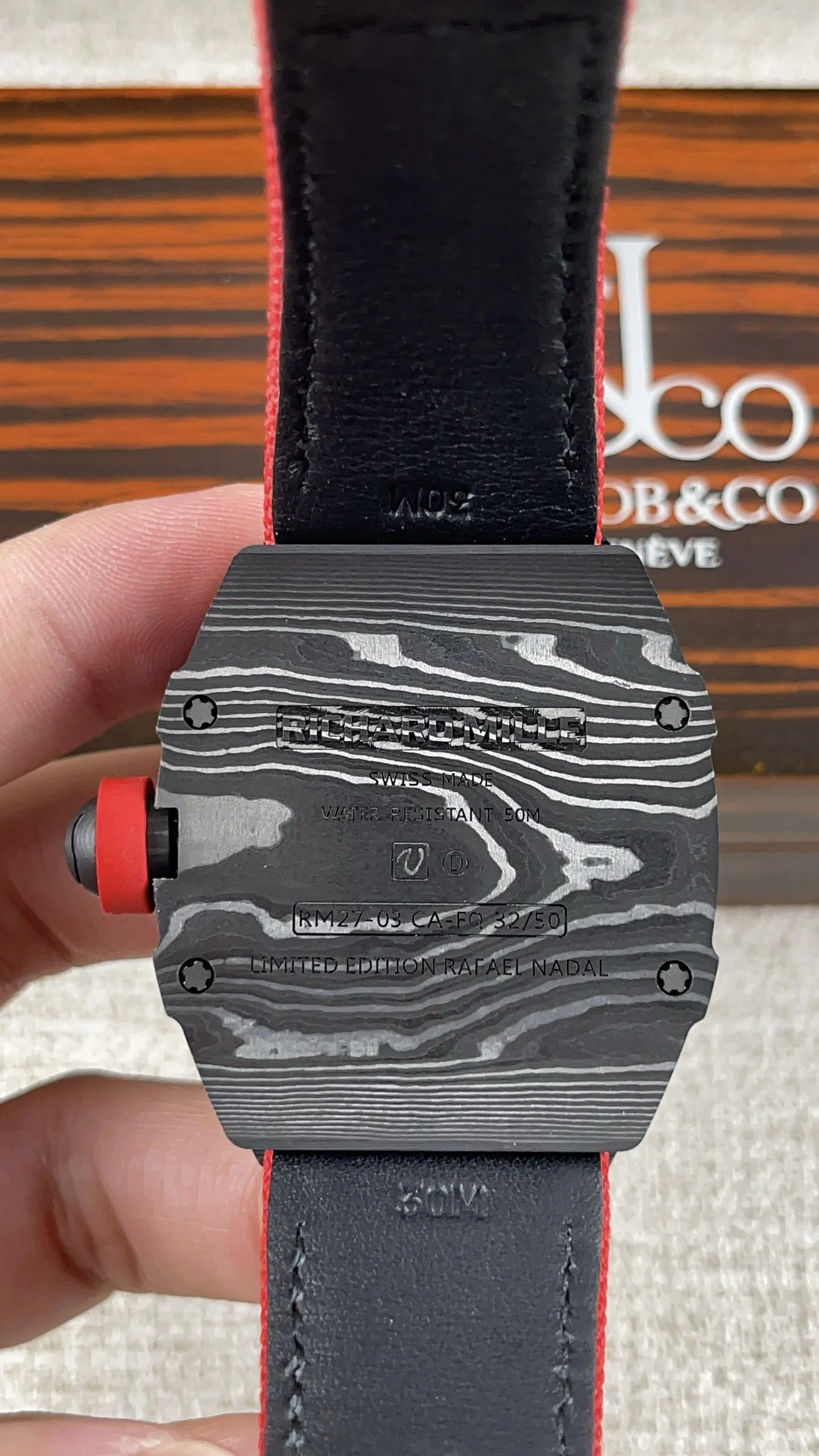 Richard Mille RM Tourbillon RM 27-03 — photographed off the sweep
