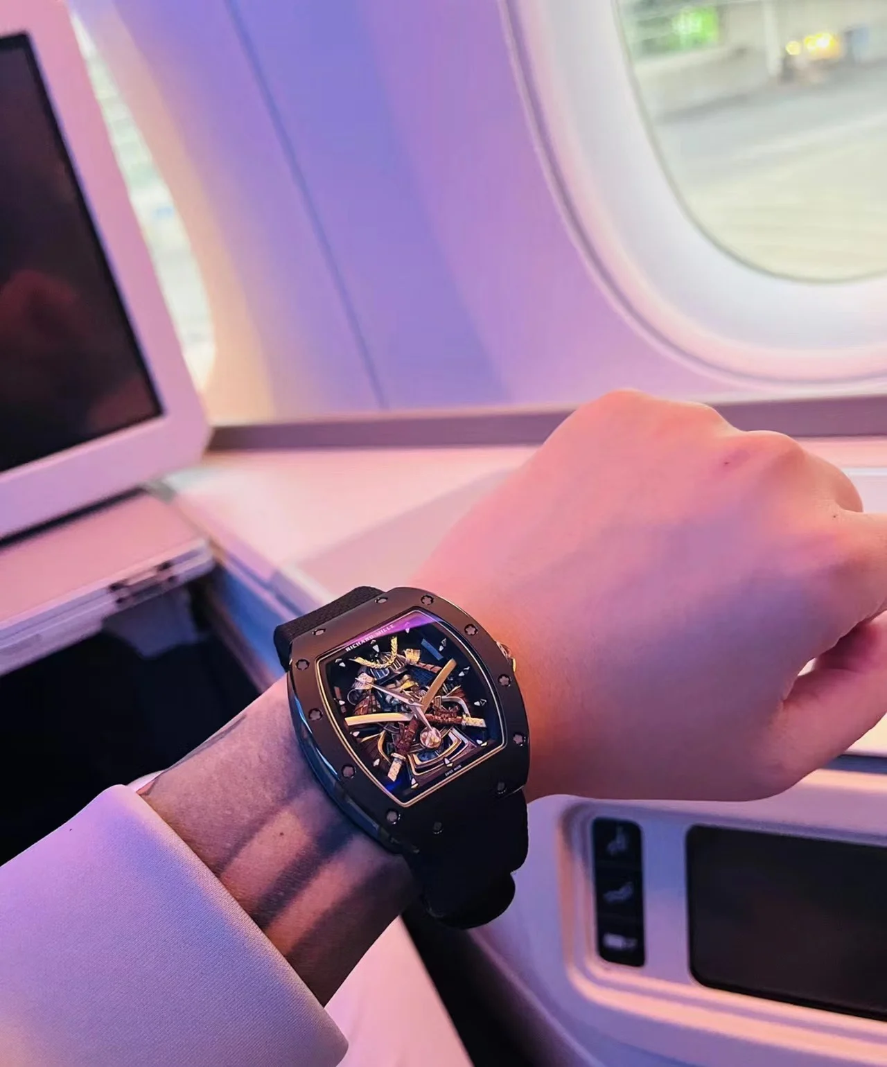 Richard Mille RM Tourbillon RM 47 — photographed off the sweep
