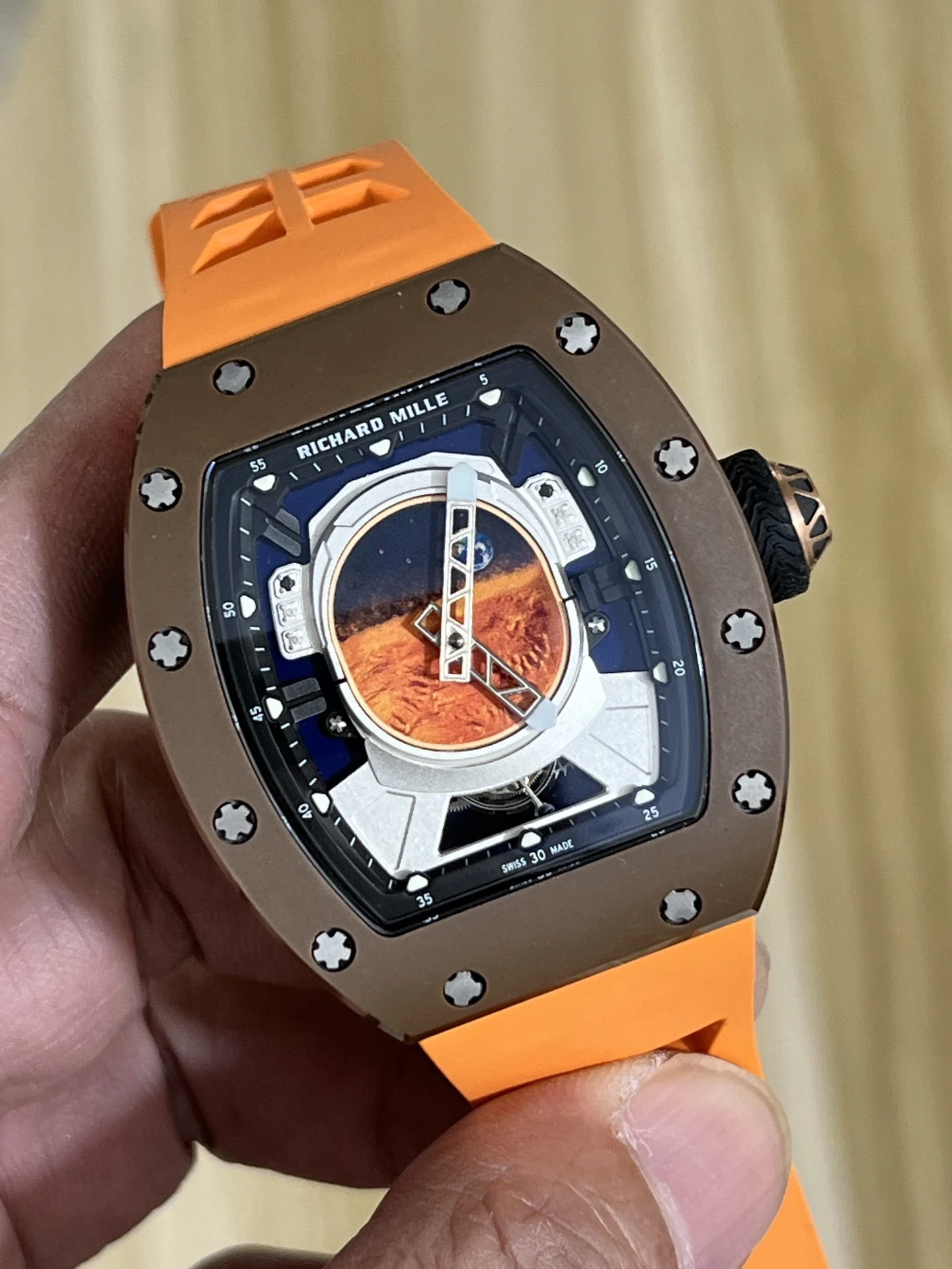 Richard Mille RM Tourbillon RM 52-05 — photographed off the sweep