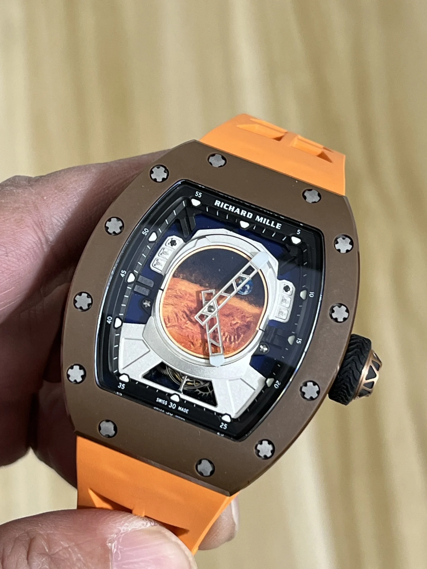 Richard Mille RM Tourbillon RM 52-05 — photographed off the sweep