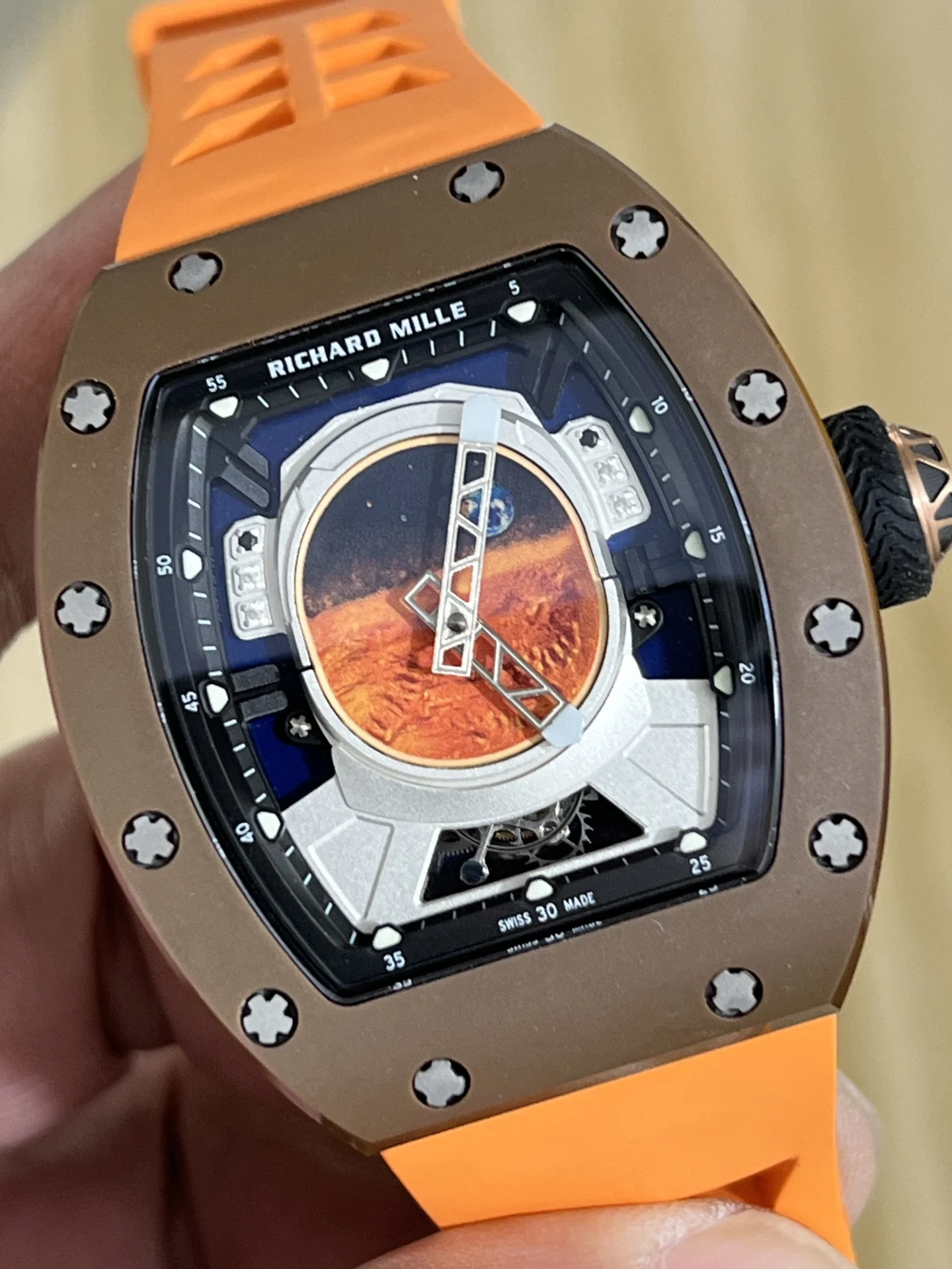Richard Mille RM Tourbillon RM 52-05 — photographed off the sweep