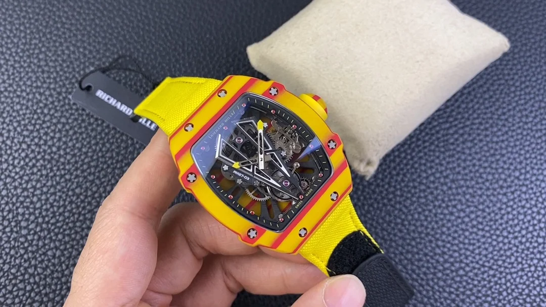 Richard Mille RM Tourbillon Titanium Black Dial RM 27-03