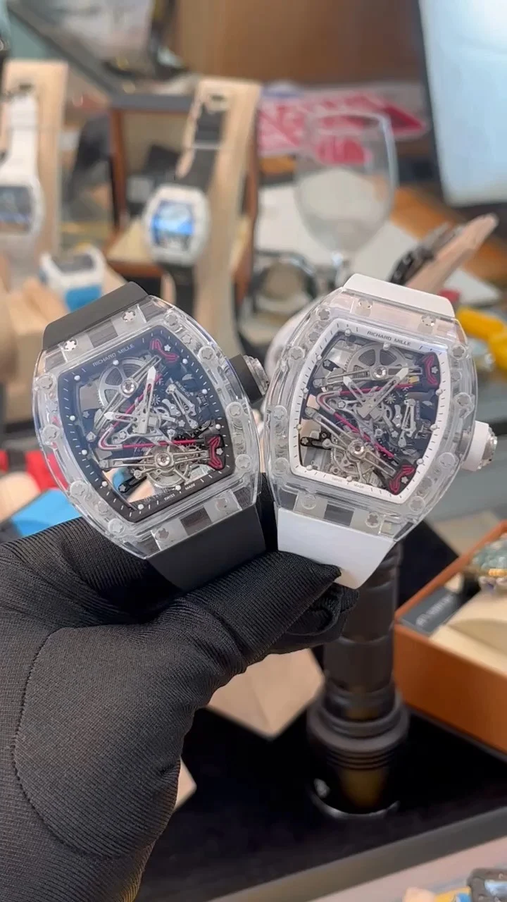 Richard Mille RM Tourbillon Titanium Pink Dial RM 38-02