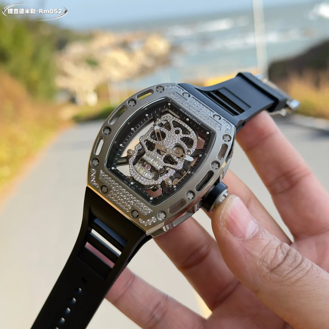Richard Mille RM Tourbillon Titanium RM 052 — photographed off the sweep