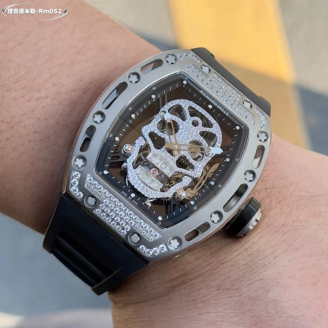 Richard Mille RM Tourbillon Titanium RM 052 — photographed off the sweep