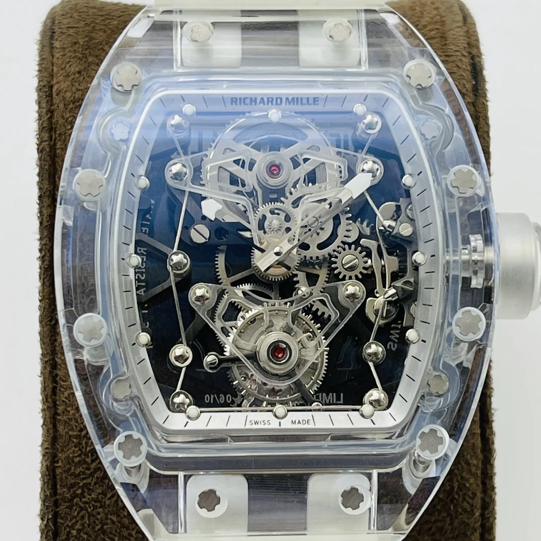 Richard Mille RM Tourbillon Titanium RM 056 — photographed off the sweep
