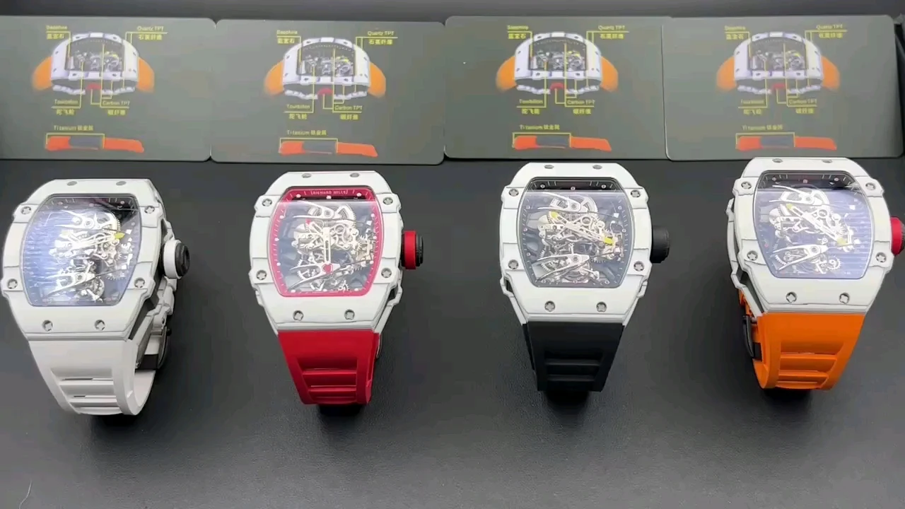 Richard Mille RM Tourbillon Titanium White Dial RM 27-02
