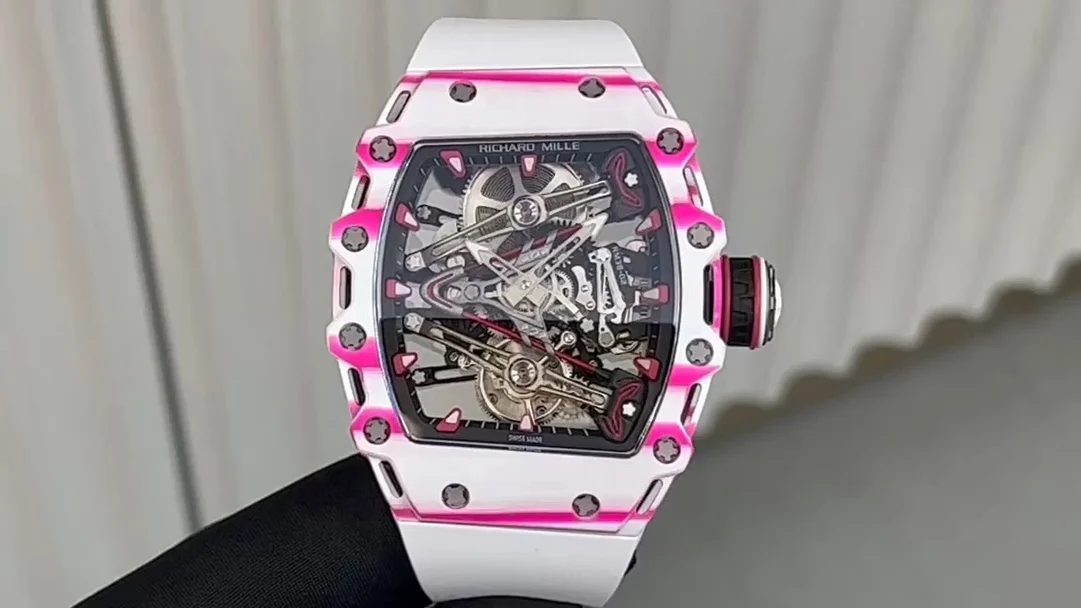 Richard Mille RM Tourbillon Titanium White Dial RM 38-02