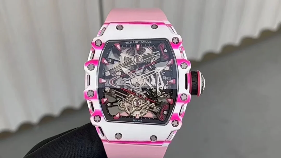 Richard Mille RM Tourbillon Titanium White Dial RM 38-02 — photographed off the sweep
