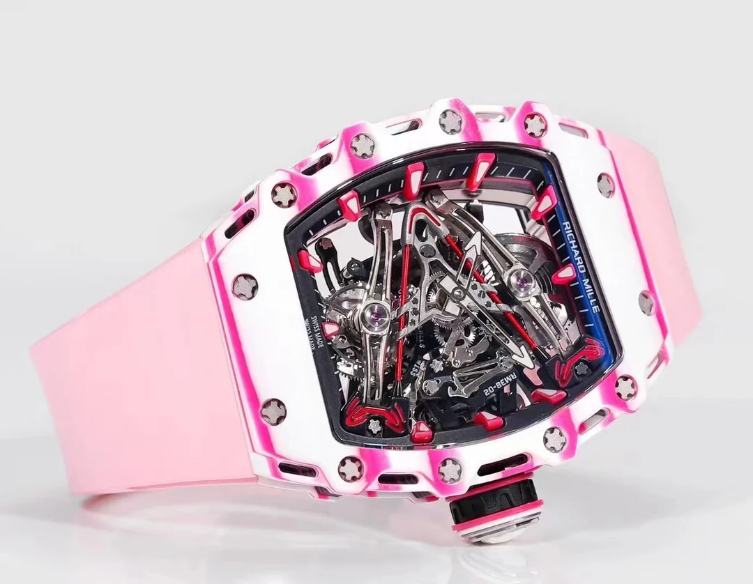 Richard Mille RM Tourbillon Titanium White Dial RM 38-02 — photographed off the sweep