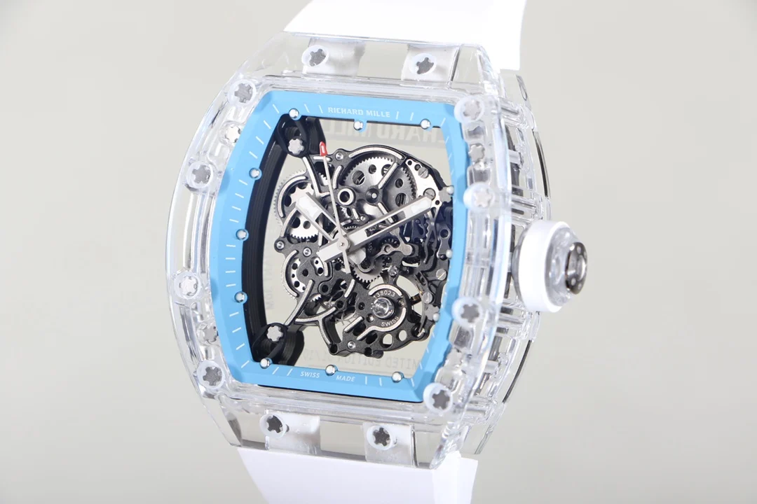 Richard Mille RM White Dial RM 055 — photographed off the sweep