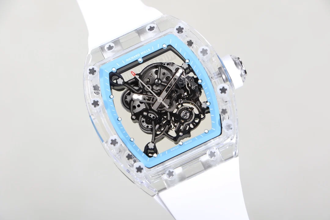 Richard Mille RM White Dial RM 055 — photographed off the sweep
