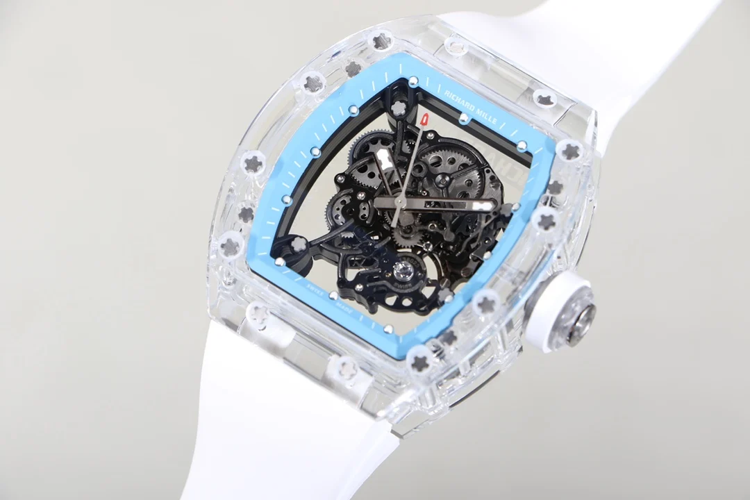 Richard Mille RM White Dial RM 055 — photographed off the sweep