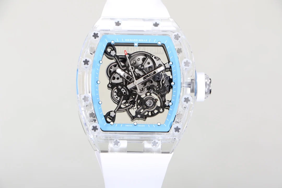 Richard Mille RM White Dial RM 055 — photographed off the sweep