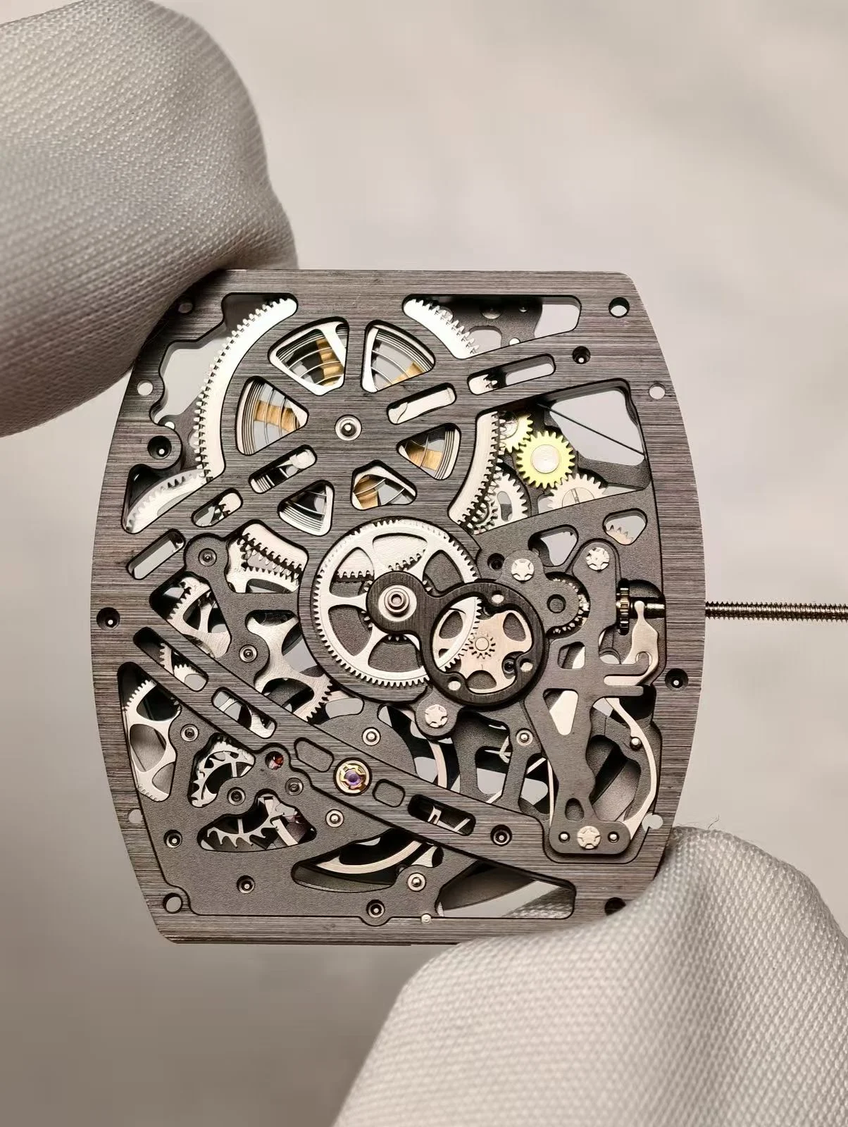 Richard Mille RM — photographed off the sweep