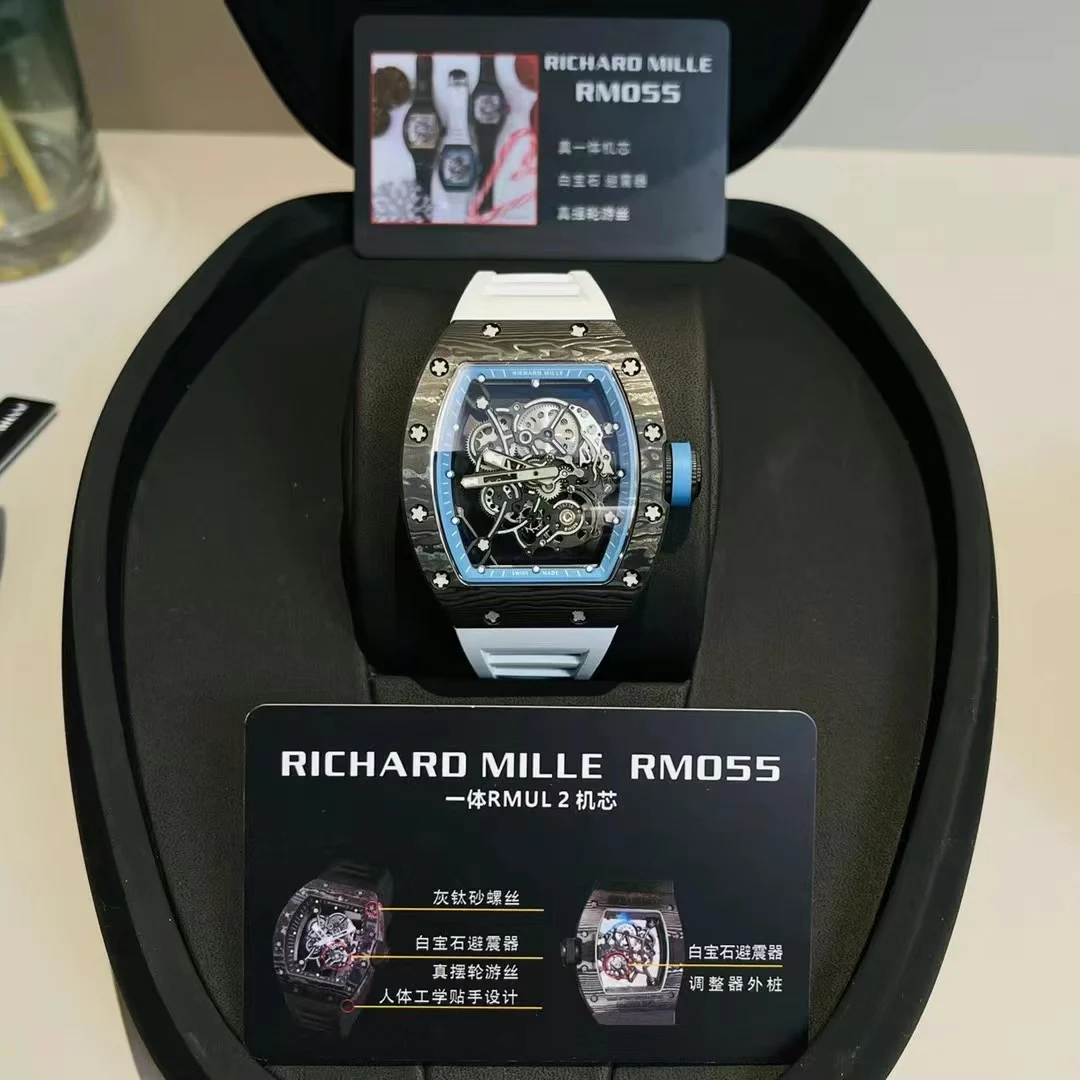 RM Richard 055 Integrated Movement — photographed off the sweep
