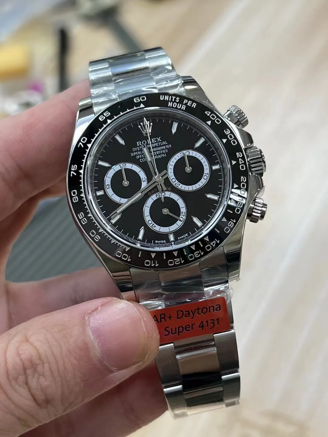 Rolex 126500 — photographed off the sweep